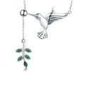 Collar Colibrí Plata 925