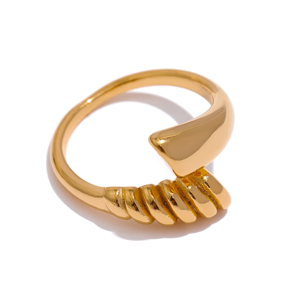 Anillo Torcido Ajustable
