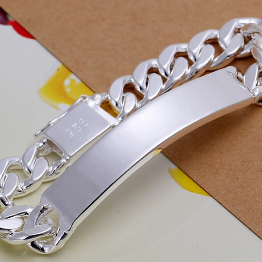 Pulsera Masculina de Plata