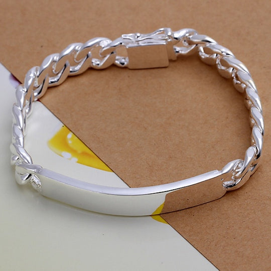Pulsera Masculina de Plata