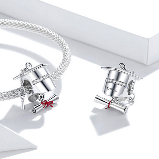 Charm Birrete Me Gradué - Plata 925